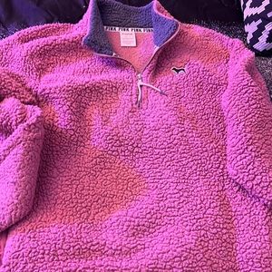 Pink sweater with pockets